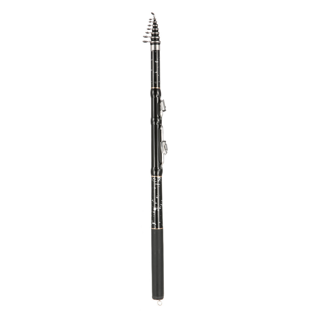 High-tensile 2.4m Carp Fishing Rod Carbon Retractable Rod Tackle O1V2