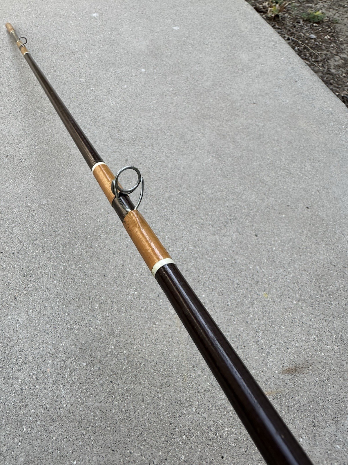 SABRE 8.5 ft 2-PIECE CUSTOM MADE F173 NYPOXY GLASS 7 Line Test Fly Fishing ROD
