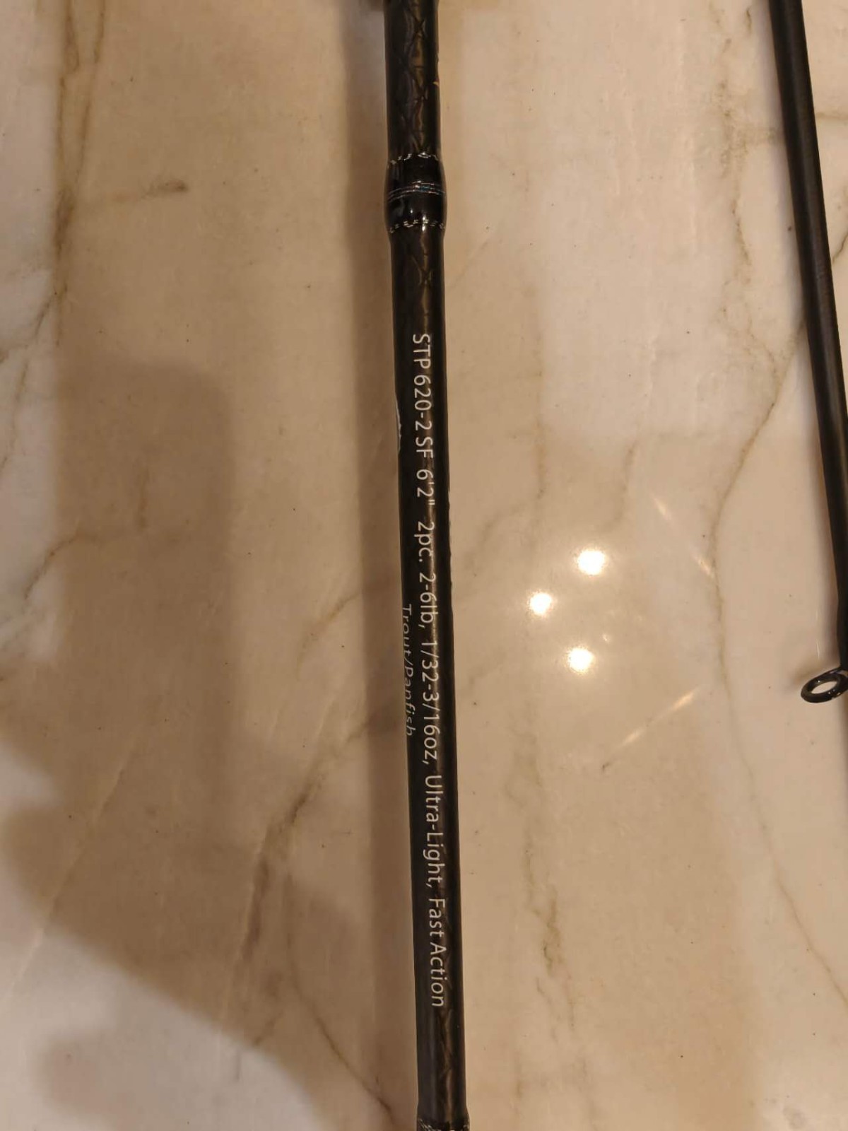 2PCs – Dobyns Sierra Trout and Panfish UL Spinning Rod STP 620-2SF
