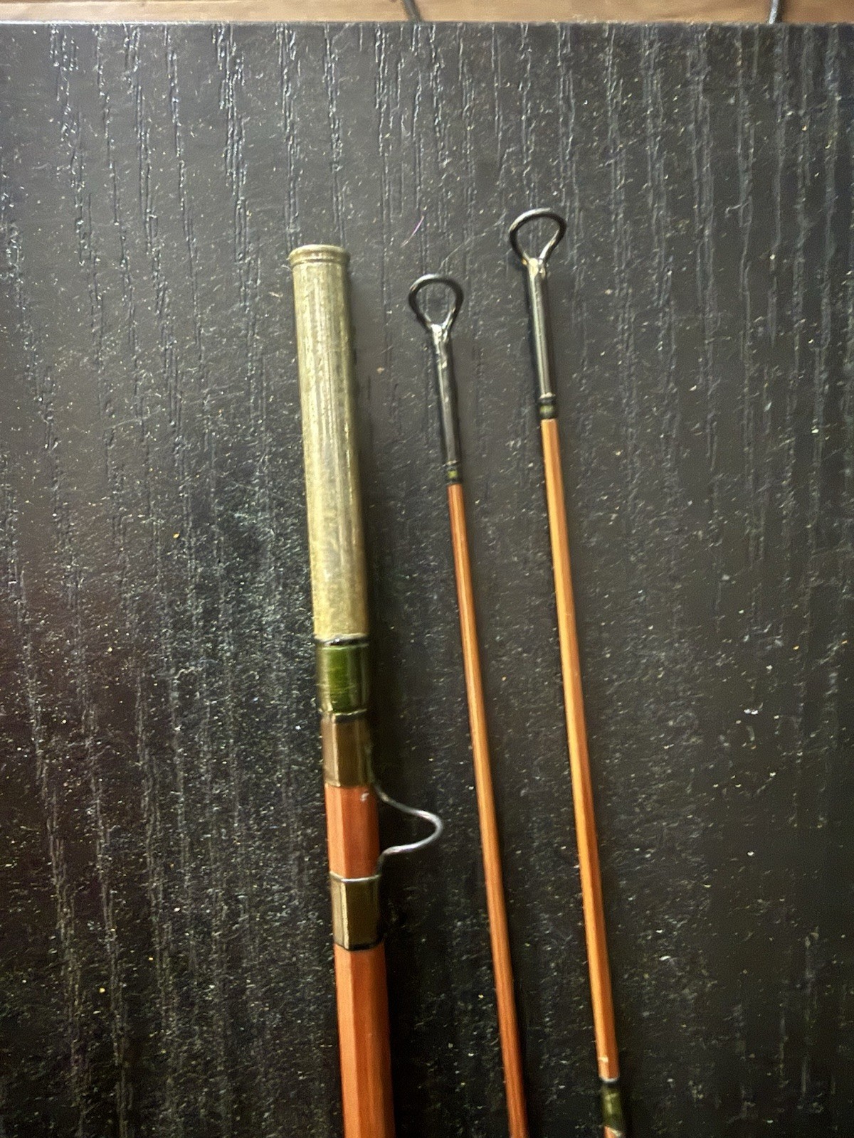 R. D. Taylor Maker 8’ 2/2 6wt D Series impregnated bamboo fly rod