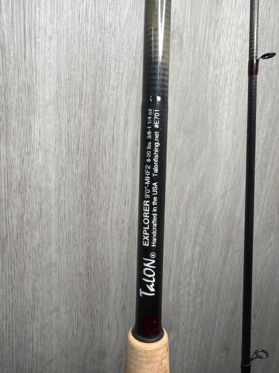 Talon Explorer 9’0″ MHF2: USA Handcrafted Graphite Rod (2pc) (A1D030322)