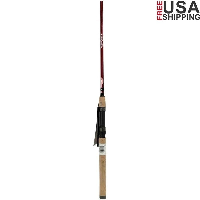 Cherrywood HD 7ft Spinning Rod Fast Action Medium Power Cork Handle Fishing Tool