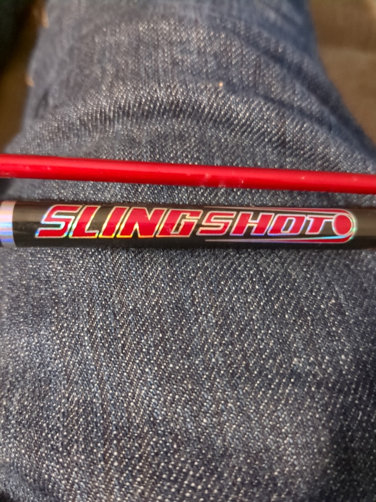 Zebco SlingShot 202 SLSPWA-GWM1 Fishing Rod 2 Piece Pre Owned