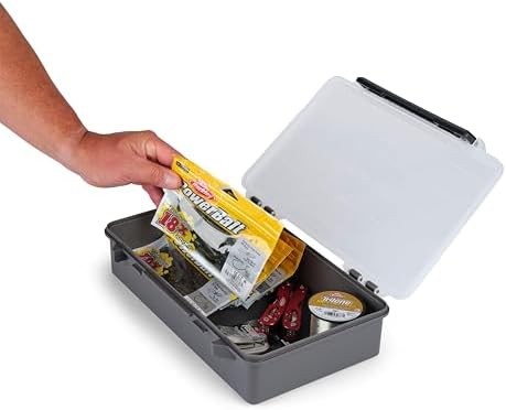 Plano StowAway 3700 Deep Open Stow Tackle Box, with Corrosion-Preventive Rustric