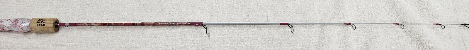 # 609 Gnarly Noodle 36 Inch “Cool Gray” Custom Ice Rod