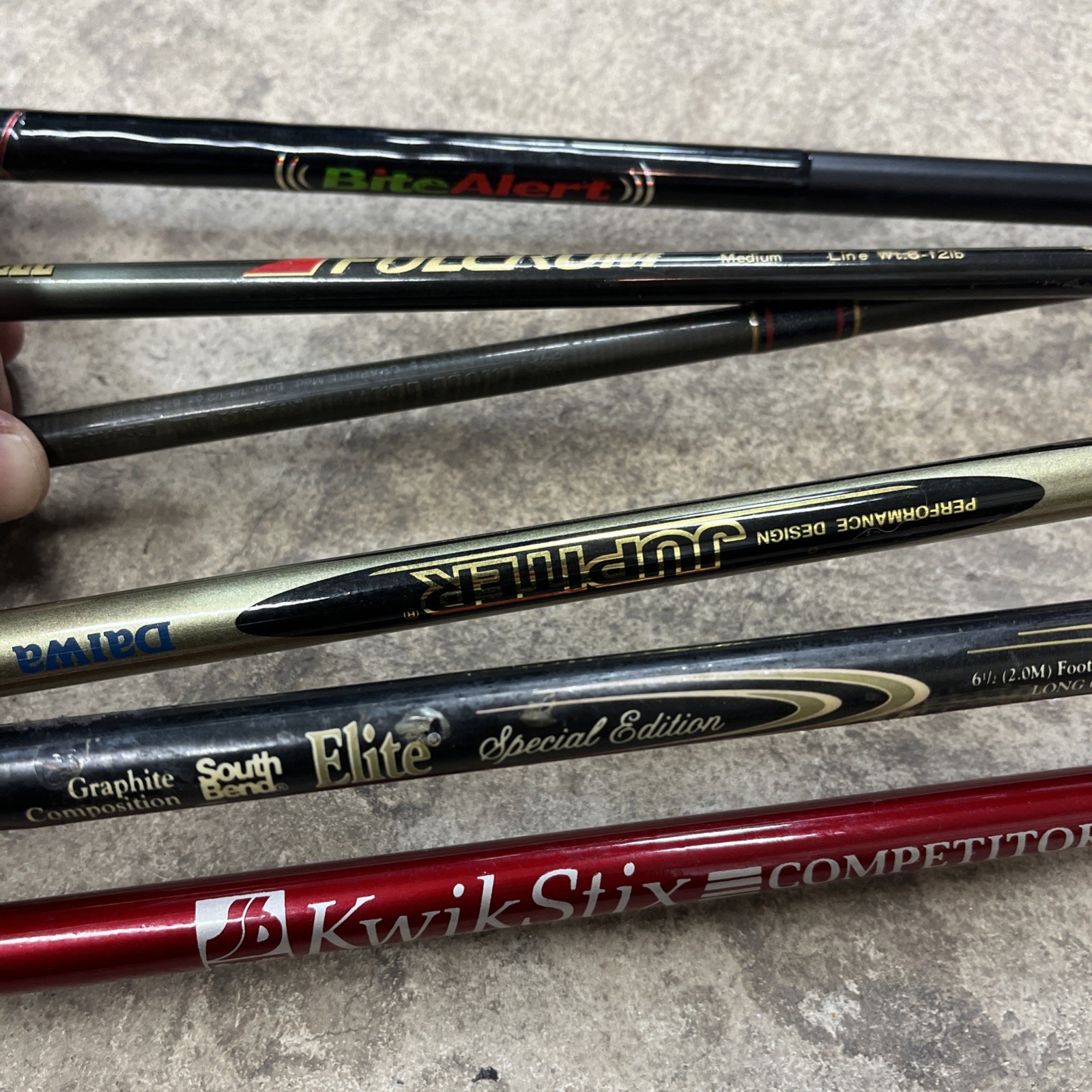 Lot Of 6 Spinner Rods
