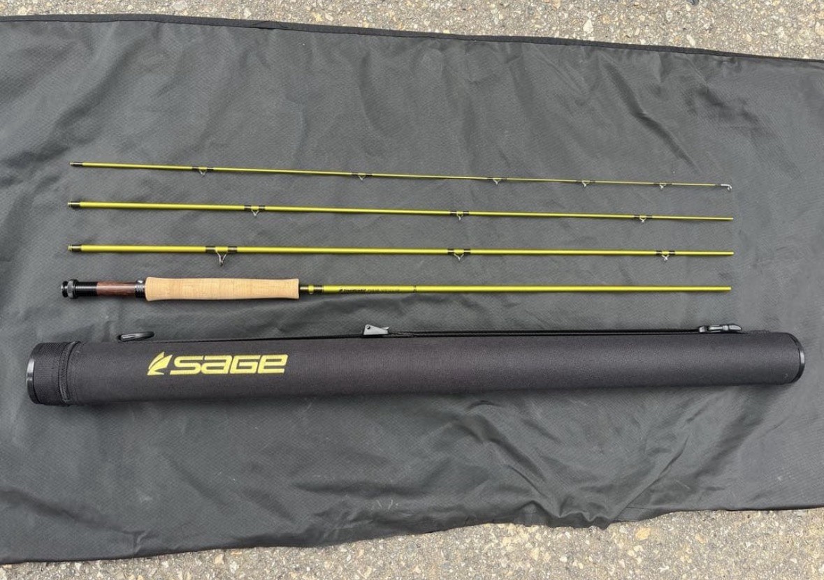Sage PULSE 3100-4 #3 10‘0“ 3 1/8 OZ. Fly Rod Free shipping DDP