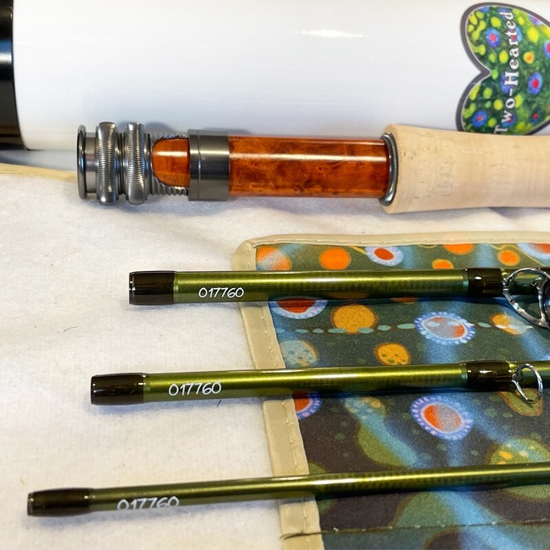 Two-Hearted 4wt. 8’6″ with Carbon Fiber Tube