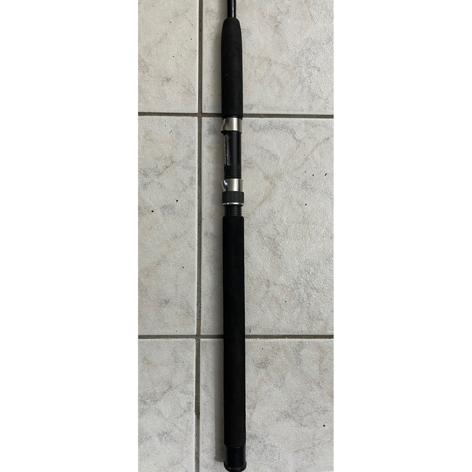 Penn Mariner Boat Rod 3061S Gray Good Saltwater Fishing One Piece 6′ 12-20 lb