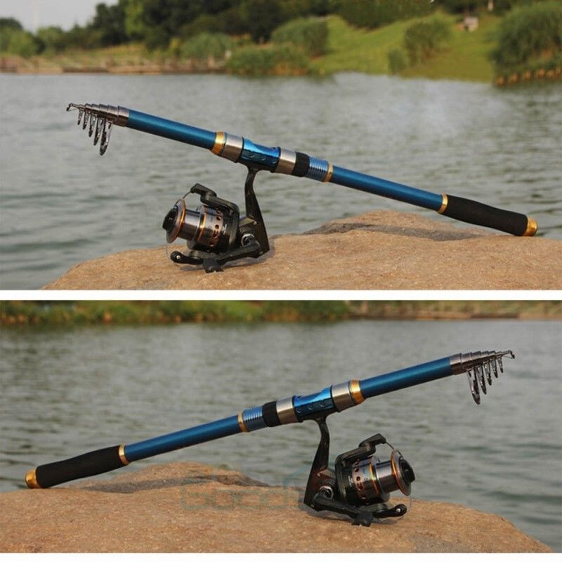 2.1M Fishing Rod Feeder Hard Carbon Fiber Telescopic Fishing Rod Fishing Pole