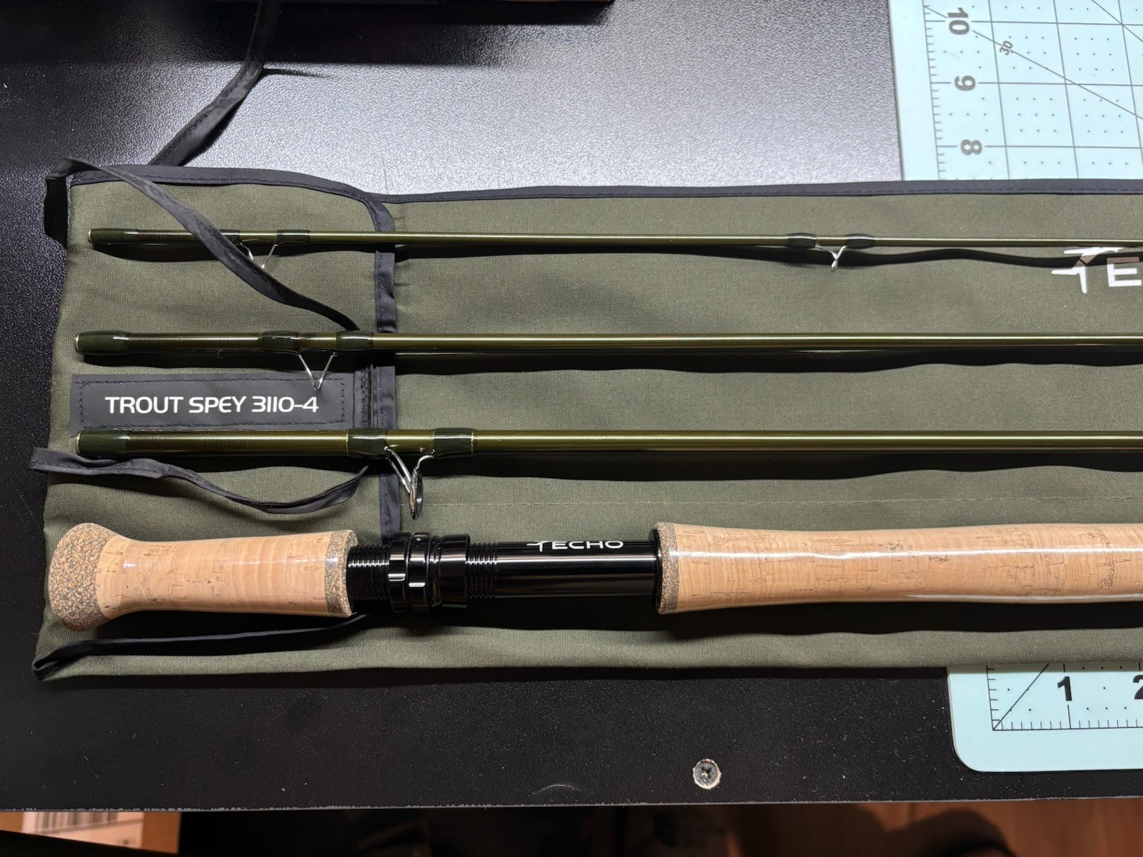 Echo Trout Spey Fly Rod 11′ #3, TS-3110 New Never Used Great Deal!
