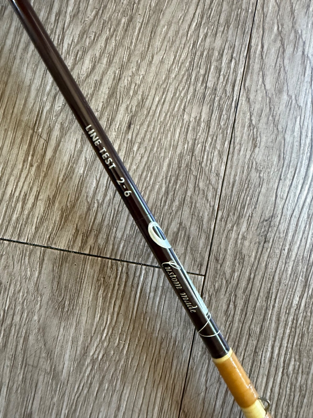 Vtg SABRE model #112 FISHING ROD Nypoxy 5 ft pole 2-6 lb. line freshwater beauty