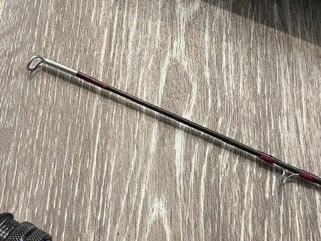 Vintage Lamiglas Graphite F866 8-1/2′ #6 or #7 Line 2 Pc Fly Rod W/ Tube