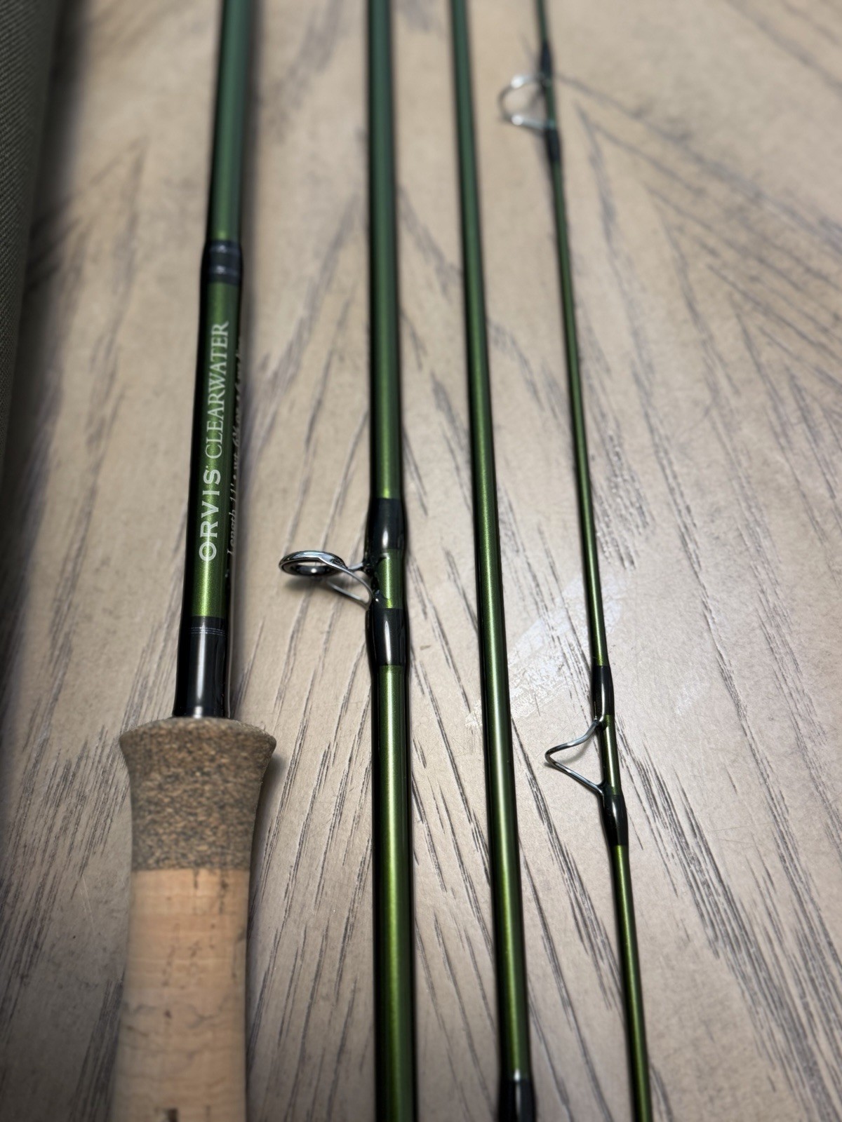 Orvis Clearwater 11ft 6wt 4pc Fly Fishing Rod W/ Tube