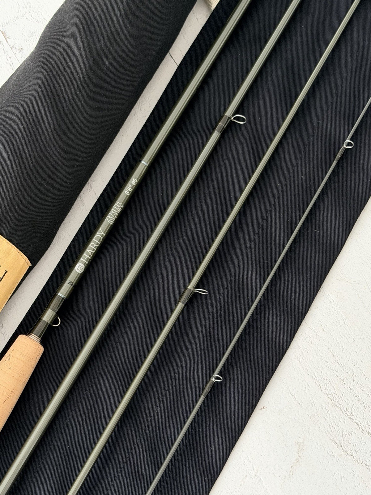 **BEAUTIFUL** 🔥HARDY ZENITH 5wt. 8’6”in~4pc Fly Rod!! 🔥~LEGENDARY~🔥
