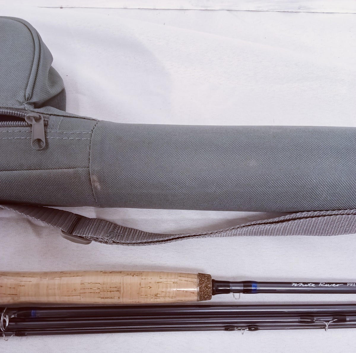Cabela’s White River Prestige 8’6 Fly Fishing Rod 5wt 4pc With Case & 5/6 Reel