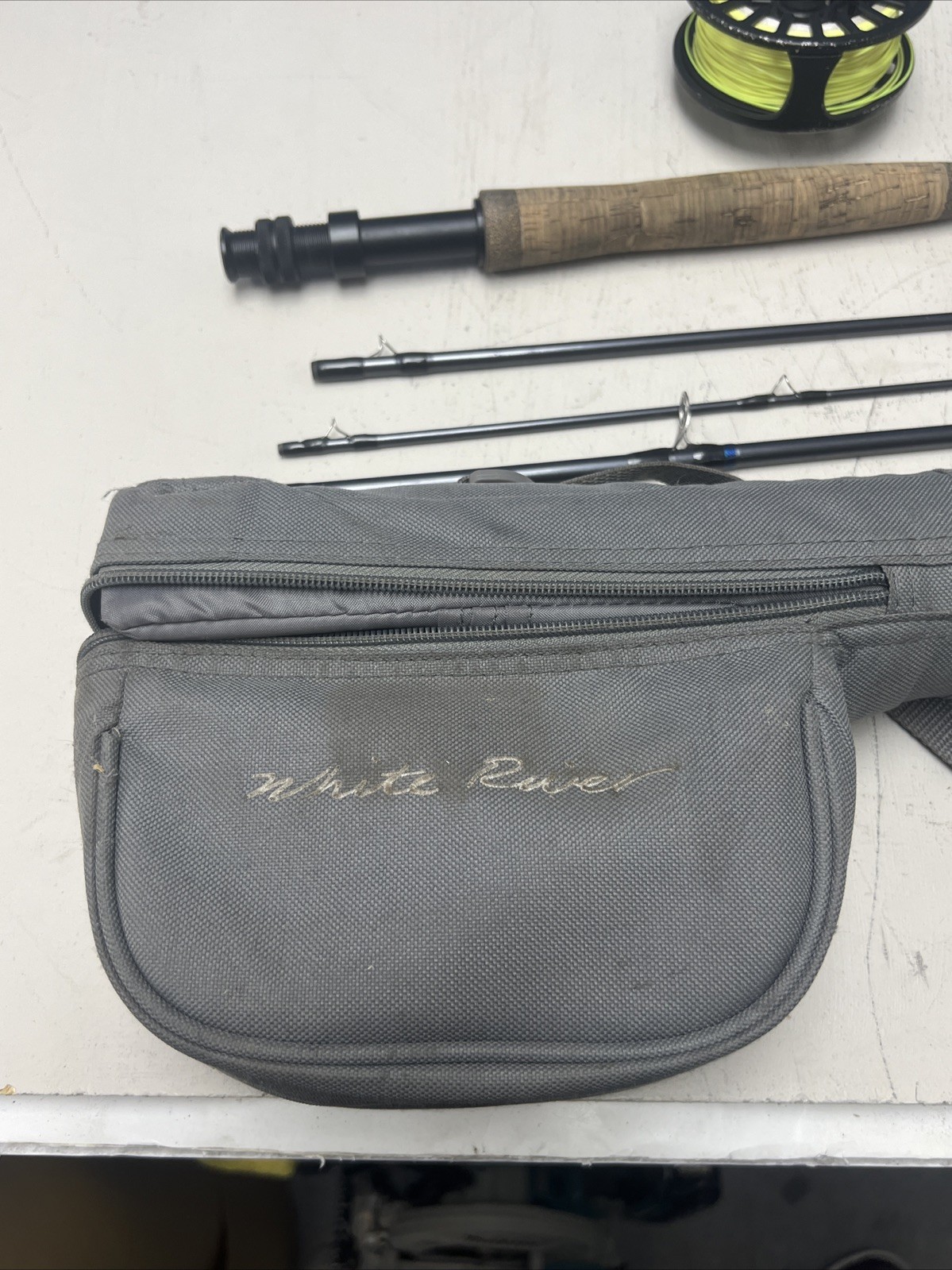 Cabela’s White River Fly Shop prestige Fly Fishing Rod ,Reel, And Case!!