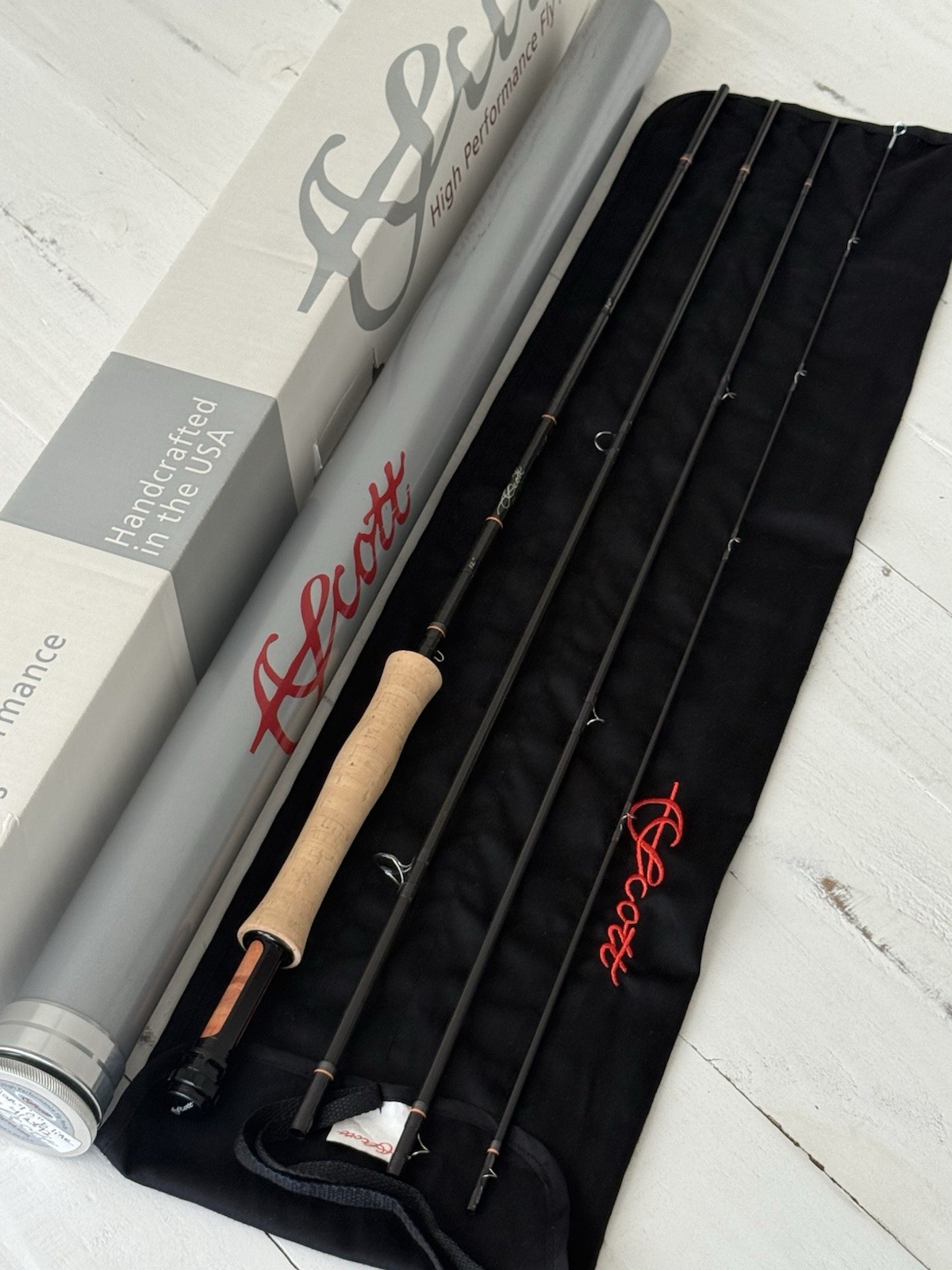 **BEAUTIFUL** 🔥 SCOTT RADIAN 5wt. 9’ft~4pc FlyRod!! 🔥~LEGENDARY~🔥