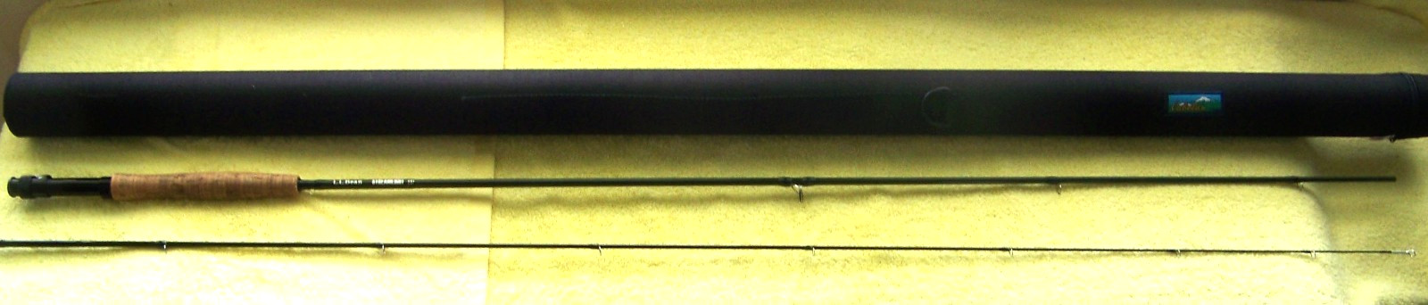 L.L. Bean Fly Rod: 8’6” 6 Wt. 2-pc STREAM LIGHT With Cabalas Fly Rod Travel Case