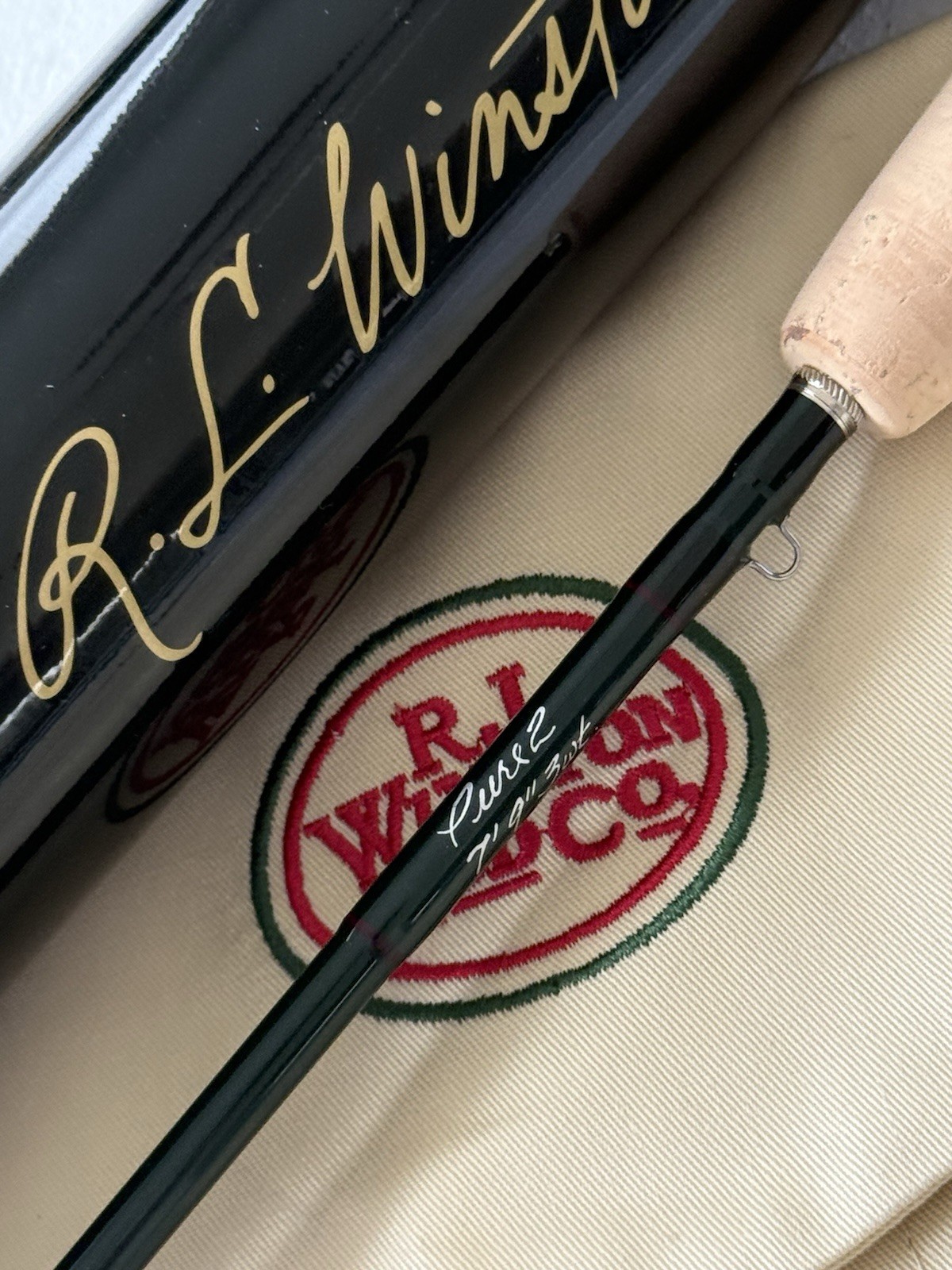 **BEAUTIFUL** 🔥 R L WINSTON PURE 2. 3wt 7’9”in~4pc FlyRod!! 🔥~NEW~🔥