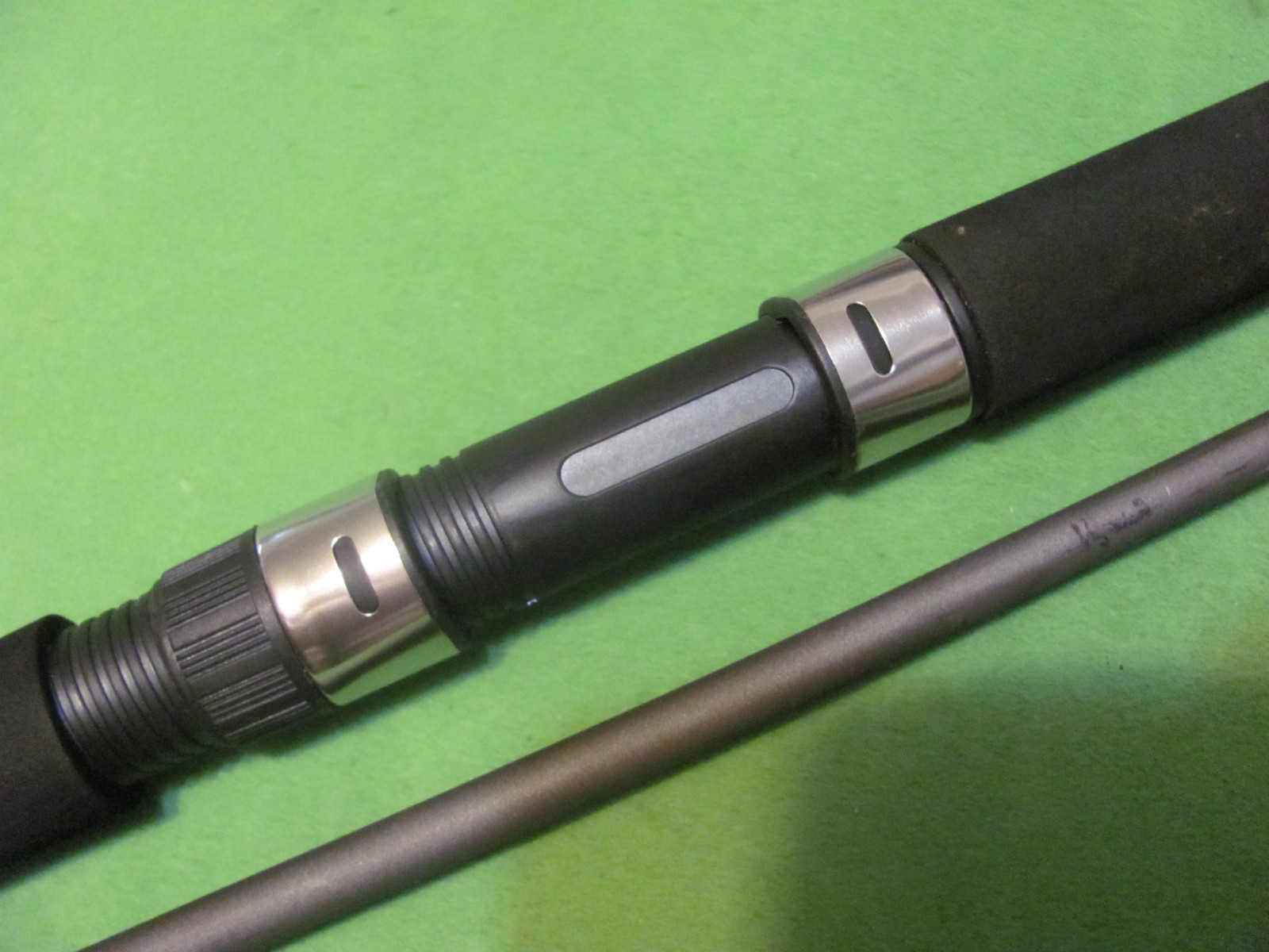 Tsunami RIGGED N READY 8′ 0″ Medium Action 2-Piece Spinning Rod.