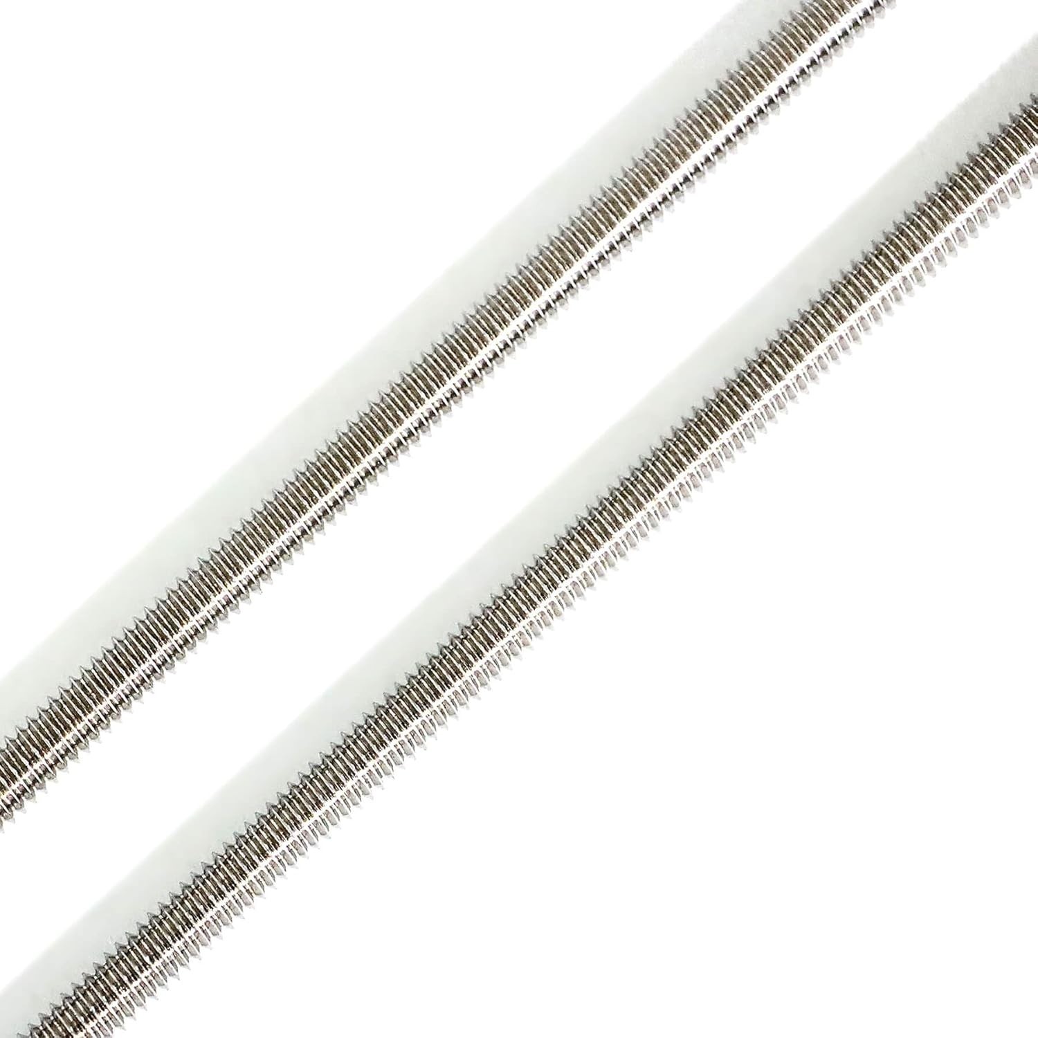 Versatile 304 Stainless Steel Fully Threaded Rod, 5/16″-18, 12″ Length – 4 Count