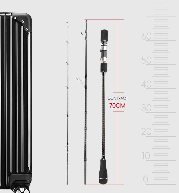 Slow Jigging Fishing Rod 1.83M 1.91M Spinning Casting Ocean Rod Lure Wt 100-350g