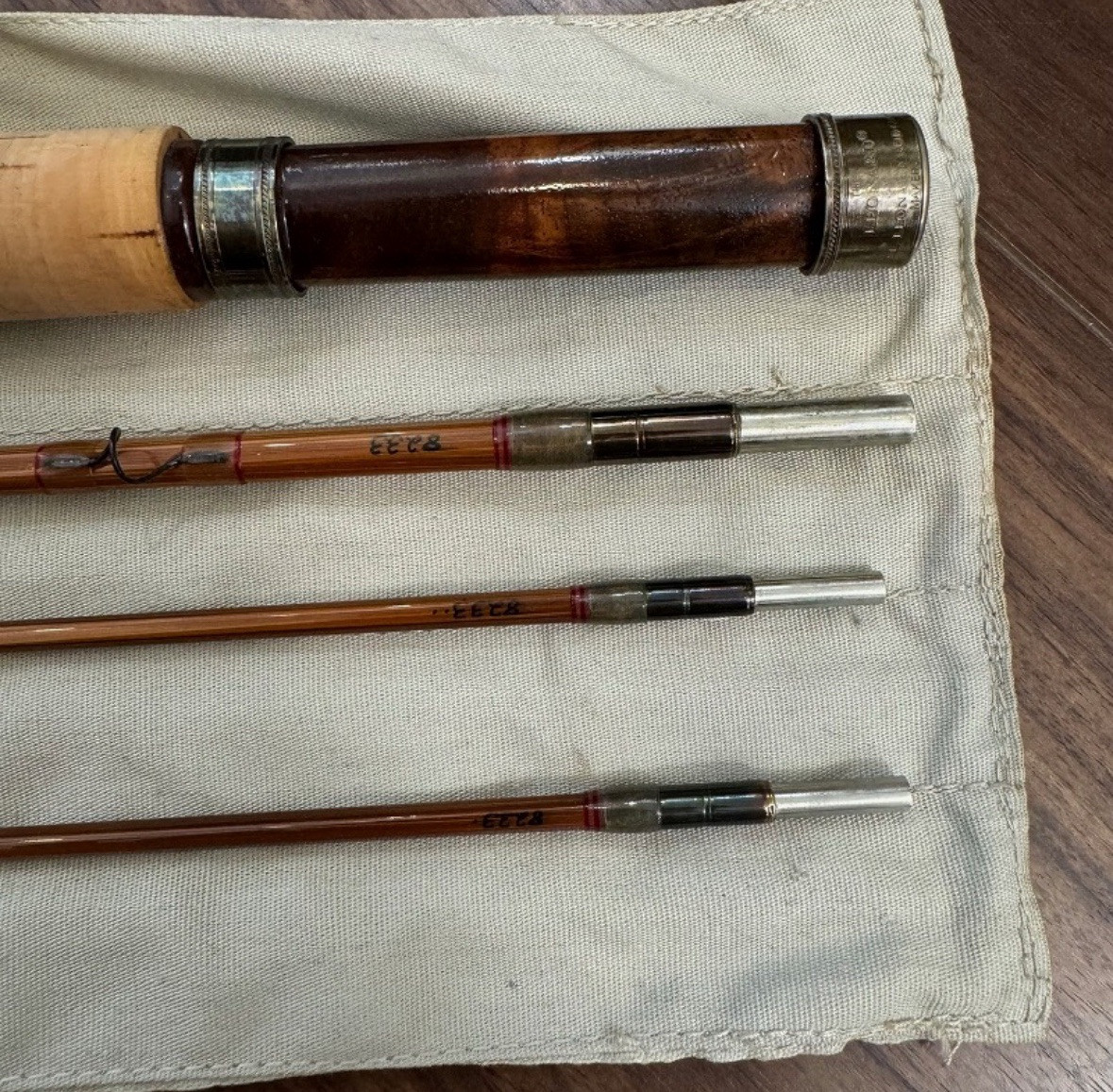 Leonard Catskill Special 49-5 7’6″ #5 3PC2TOP Bamboo Rod Fly Rod Free Shipping
