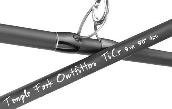 Superb TFO Temple Fork Outfitter Lefty Kreh Signature Ti Cr 9ft 5wt 4pc Fly rod
