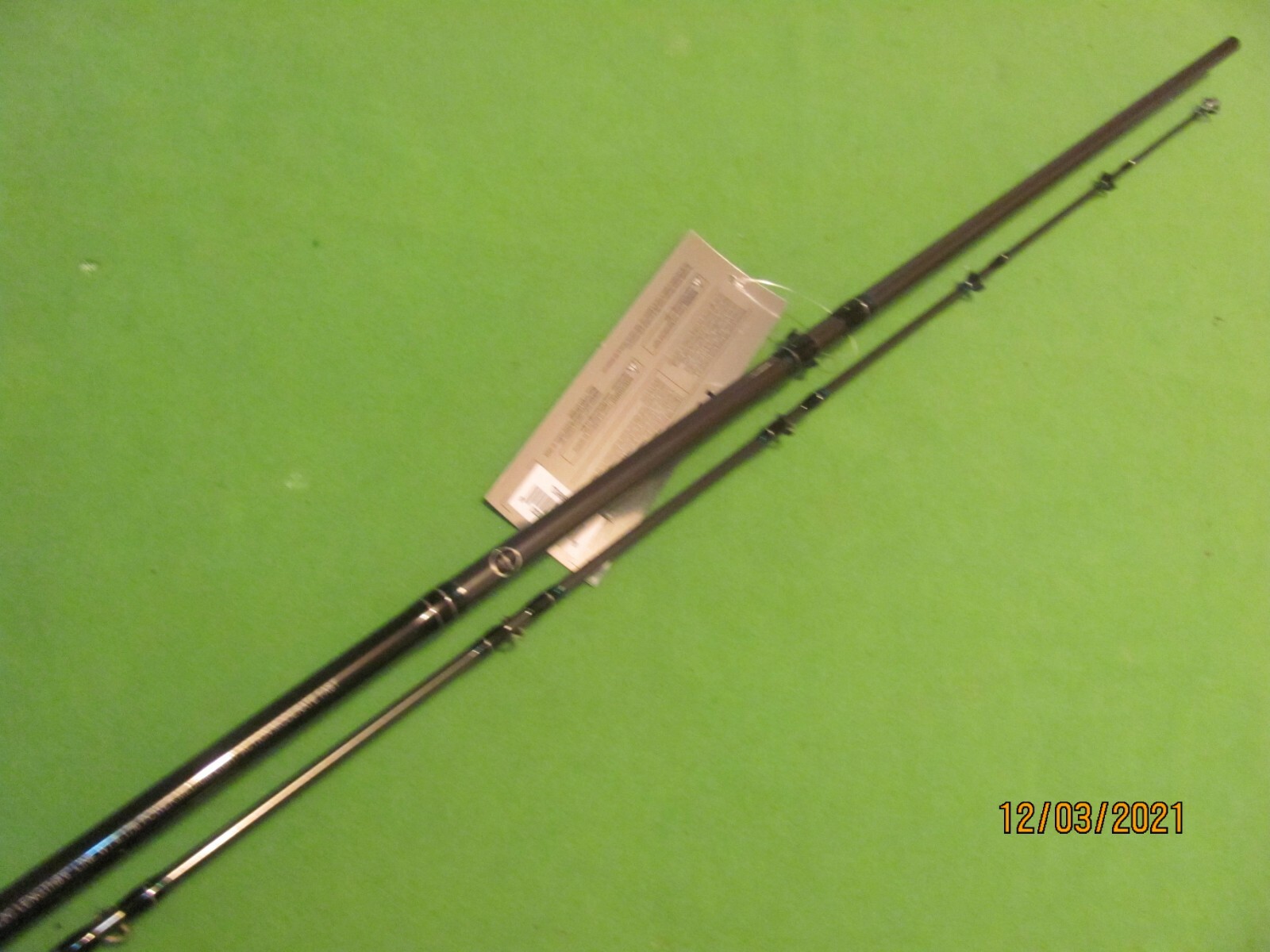 1) SHIMANO TDR 8′ 6″ MED. LIGHT MODERATE FAST ACTION CONVENTIONAL TROLLING ROD.