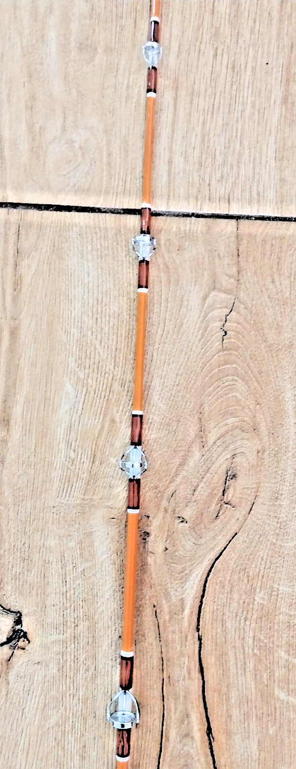 SABRE -870 – 7FT SALTWATER VTGE ROD 15-40 LBS. CUSTOM WRAPPED, NEW COMPONENTS