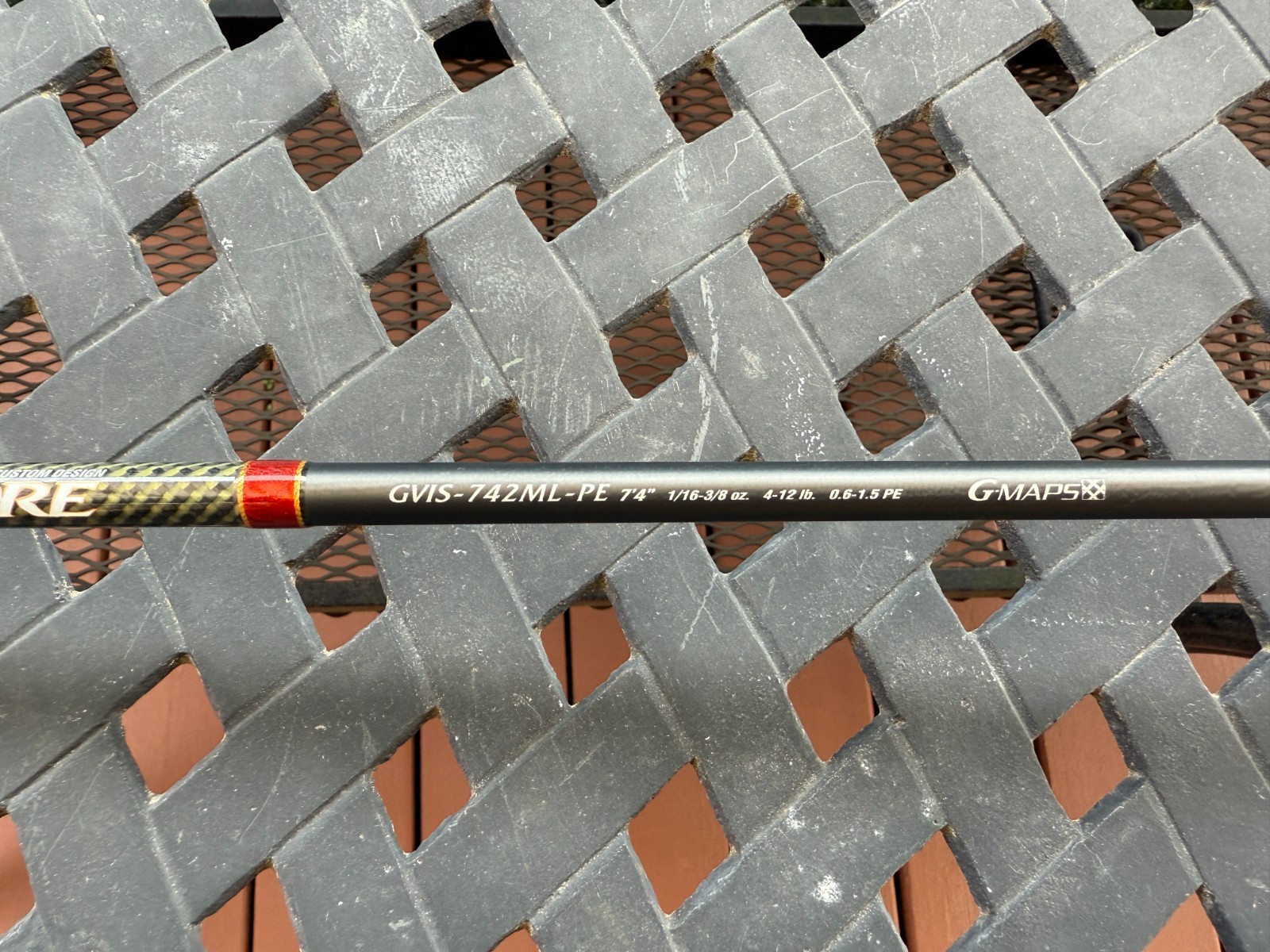 Graphiteleader Vigore GVIS-742ML-PE (JDM), 7’4″, Med Light, Fast, 4-12lb, Spin