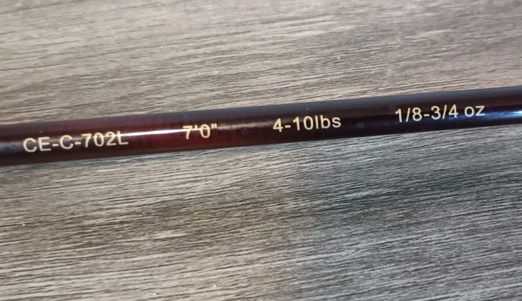 New Okuma Celilo Kokanee Pro Fishing Spinning Rod 7′ 2 Pc CE-C-702L 4-10lb