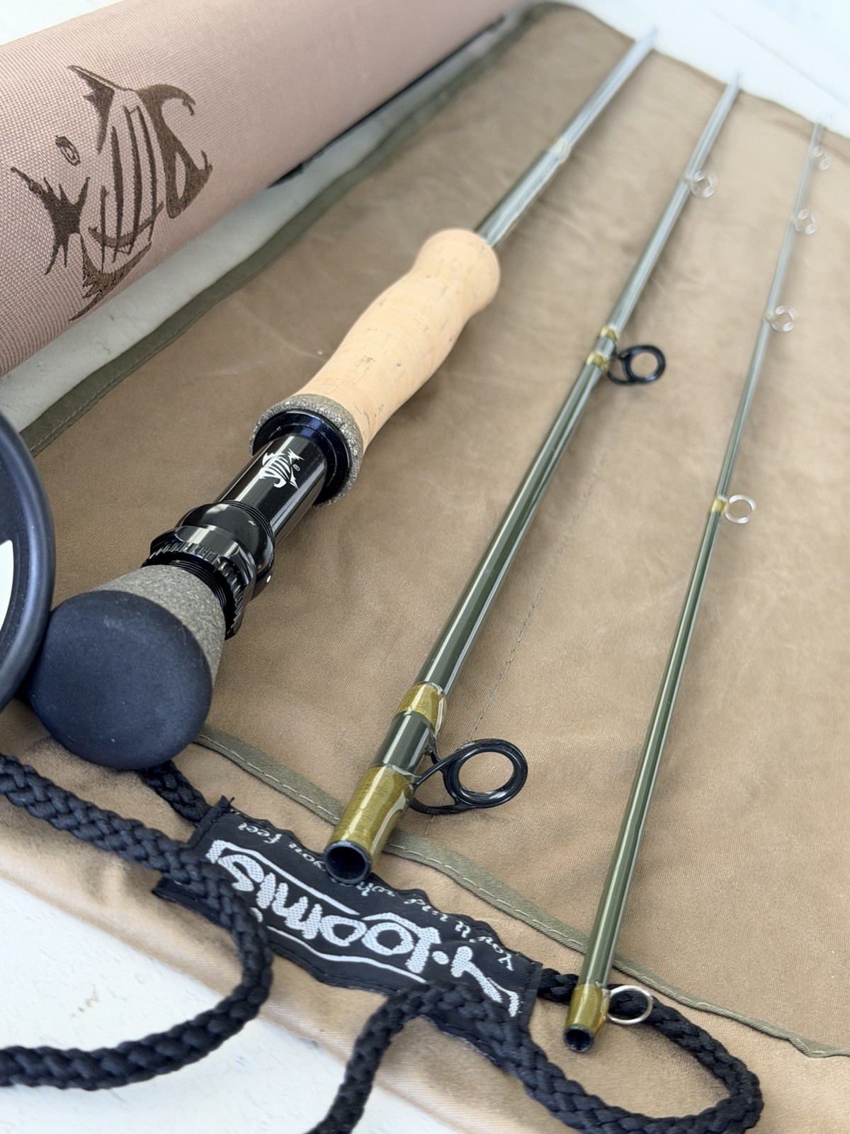 **BEAUTIFUL**~RARE~G LOOMIS SS SHORT STICK 8/9wt. 7’6”in fly rod🔥~LEGENDARY~🔥
