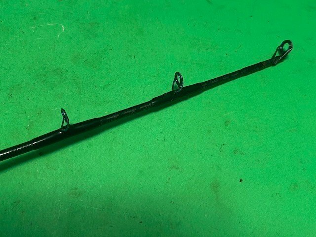 CUSTOM KENCOR ZEBRA TWIST 7 FOOT 20 TO 50 POUND RATED CONVENTIONAL FISHING ROD