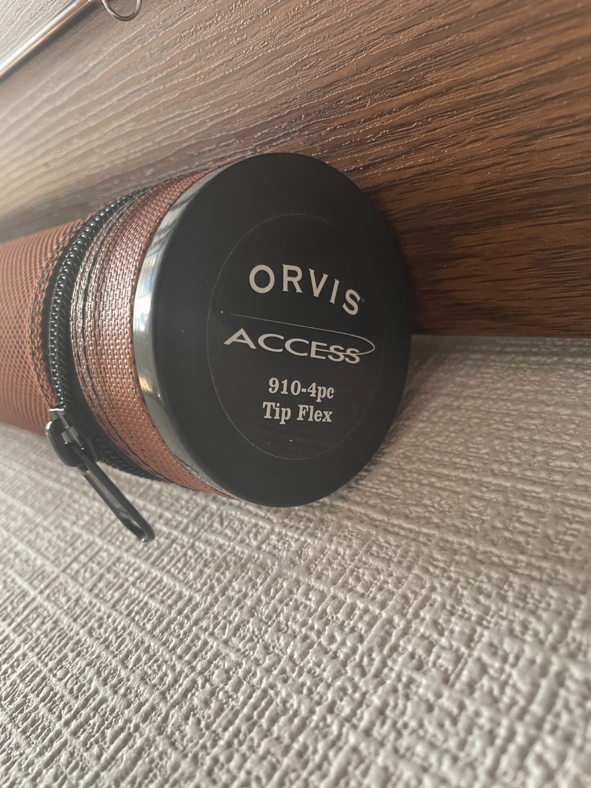 Orvis Access 910-4pe Tip Flex 3-5/8oz #10 wt Line 9’0″ Tube Used Fly Fishing Rod