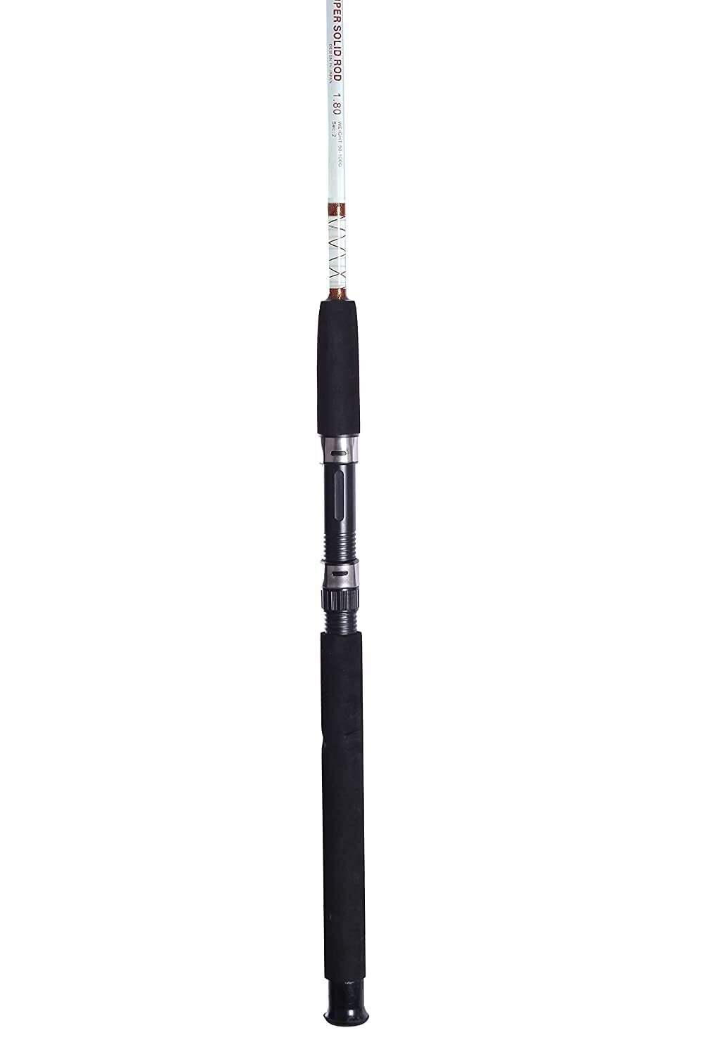 HELLARO Kingfisher Super Solid Glass Fiber Unbreakable Spinning Fishing Rod(6FT)