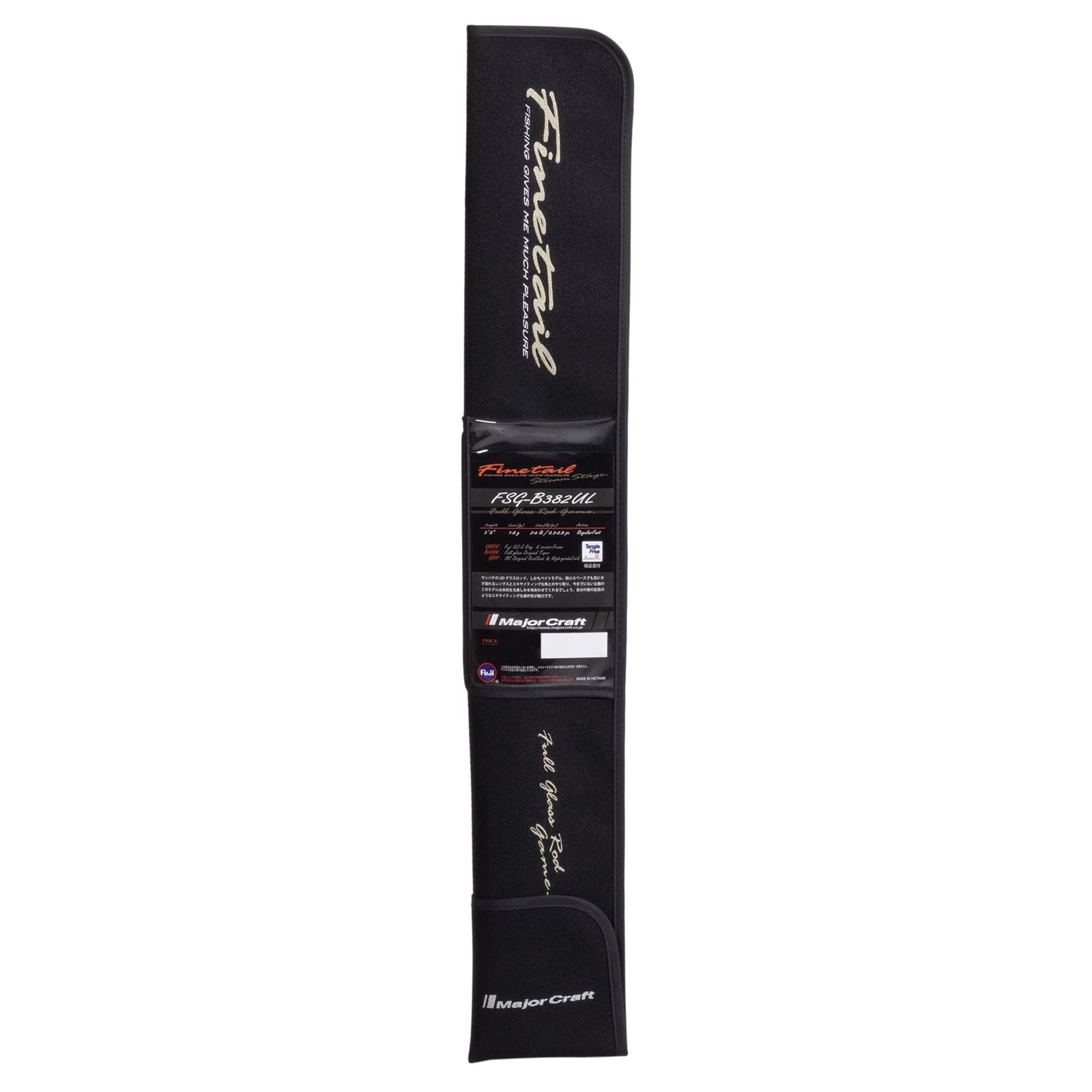 Major Craft Finetail FSG-B382UL Glass Model Baitcasting Rod for Trout DriSilque