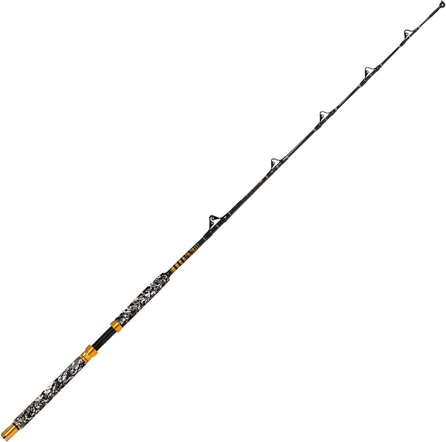 Saltwater Offshore Trolling Rod Big Game Conventional Boat Fishing Pole 6 Feet