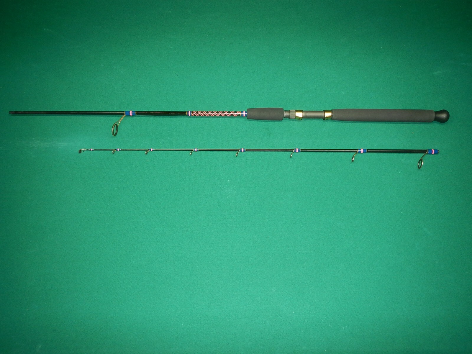 Custom made fishing rod one of a kind