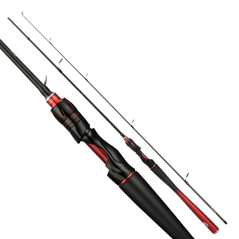 Lure Fishing Rod 1.65m/1.8m Carbon Spinning/Casting Jigging Rod Pole M/ML/UL Tip