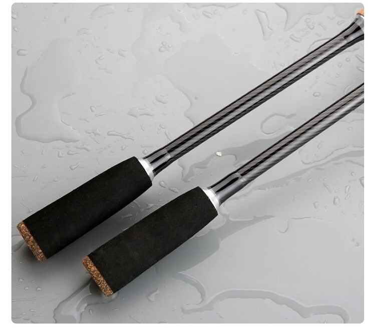 1.8M Rods Carbon Fiber Fishing Rod Spinning Casting Poles Fast 2 Tips Lure Rod