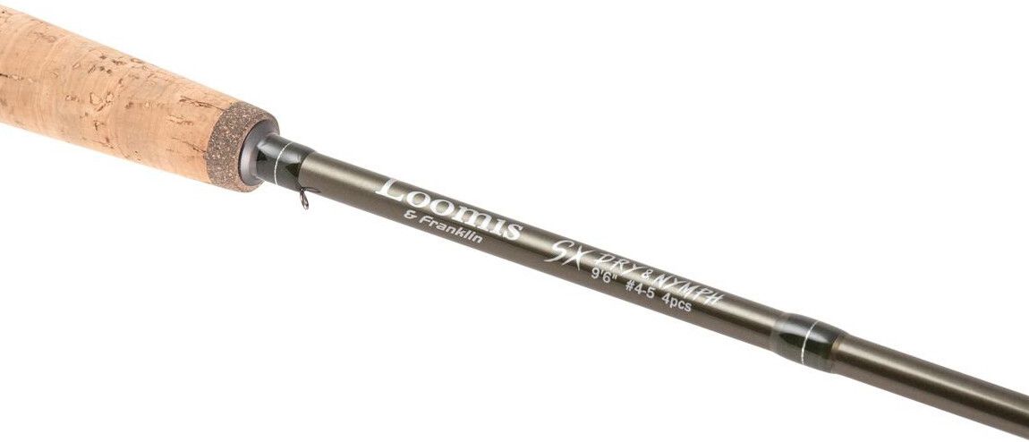 NEW Loomis and Franklin French SX leader and nymph fly rods 10ft-11ft 2-4 wt