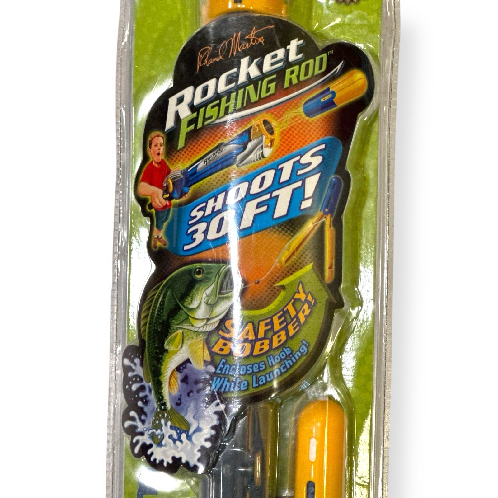 Fogo Rocket Fishing Rod 2005 Item #69011 Spin Master Roland Martin New Sealed