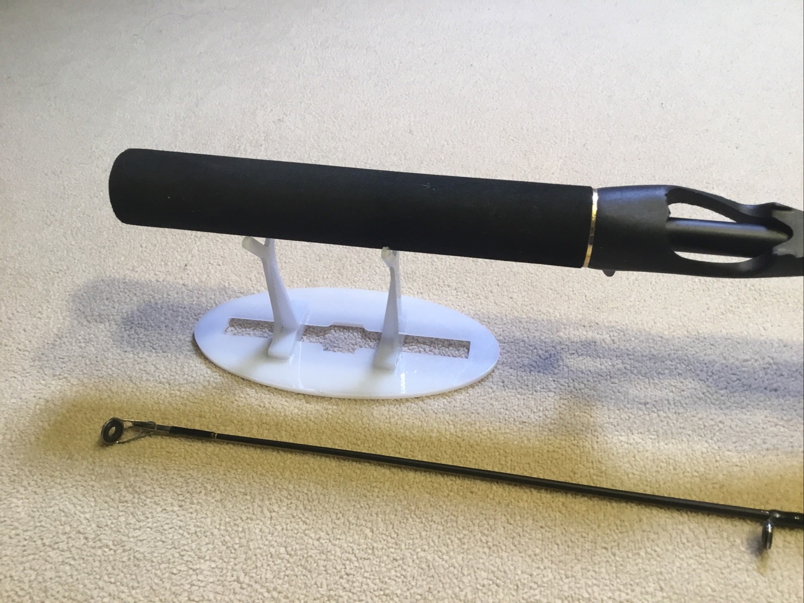 Zebco Z-glass 562 ML 2 Piece Bait Cast Fishing Rod Zac-562ML 5’6” Med Light.