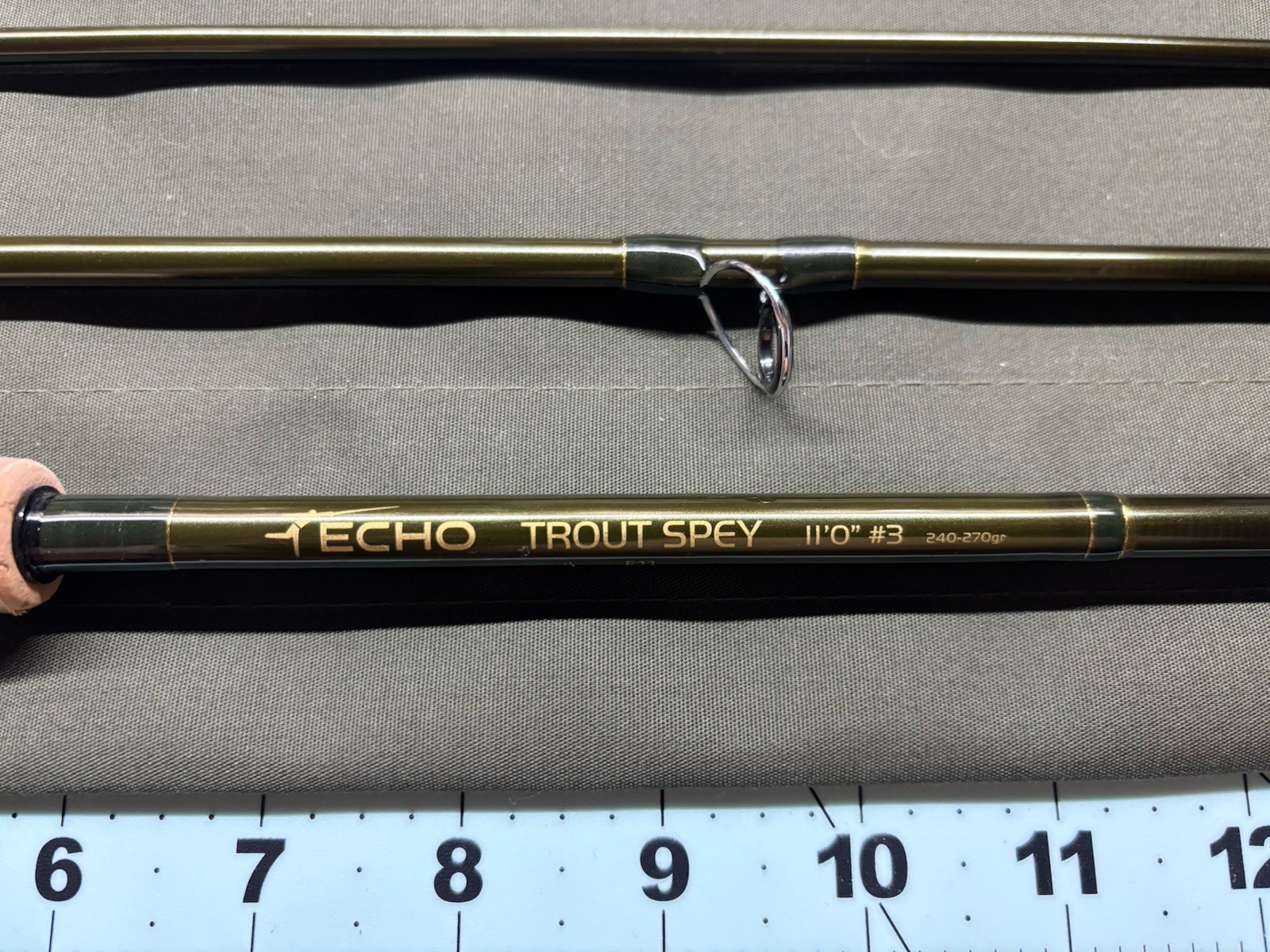 Echo Trout Spey Fly Rod 11′ #3, TS-3110 New Never Used Great Deal!