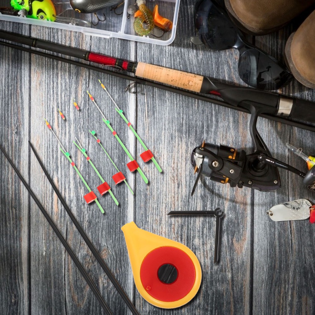 1 Set Durable Ice Fishing Stick Compact Portable Outdoor Fishing Rod