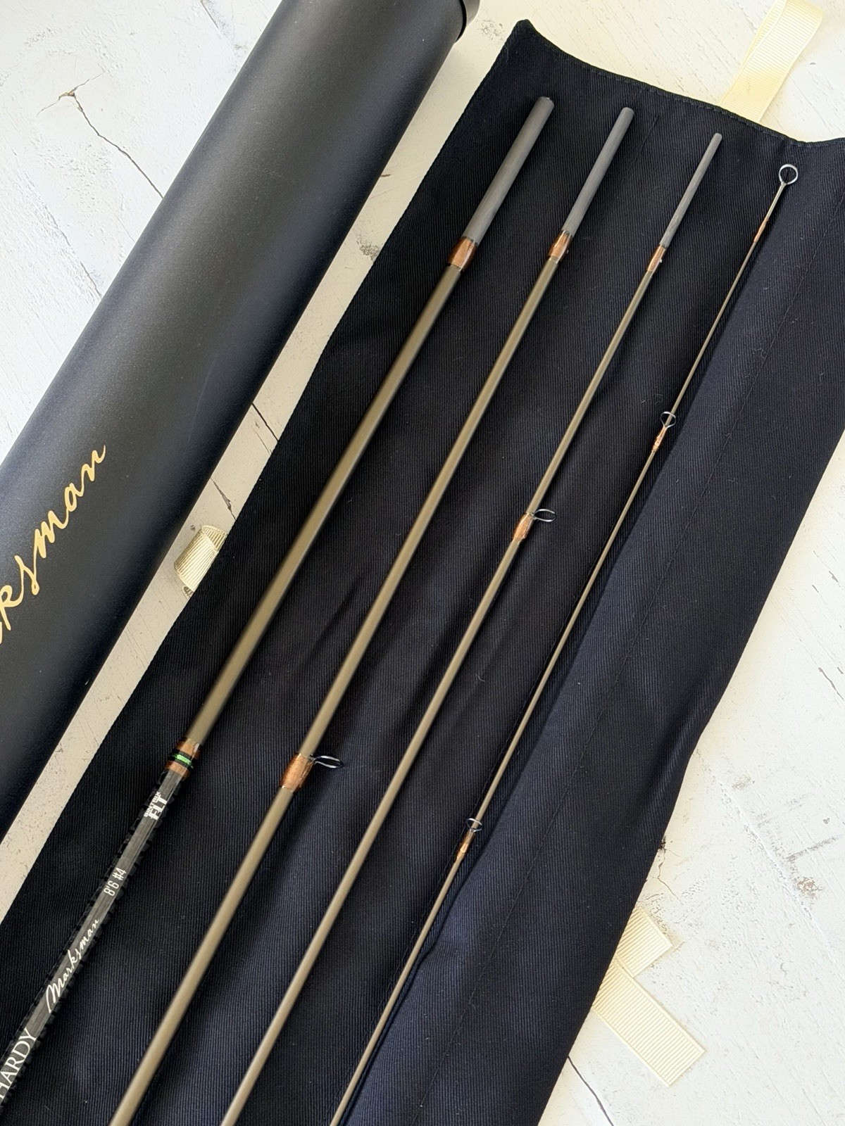 **BEAUTIFUL** 🔥NEW HARDY MARKSMAN 4wt. 8’6”on Fly Rod!! 🔥~LEGENDARY~🔥