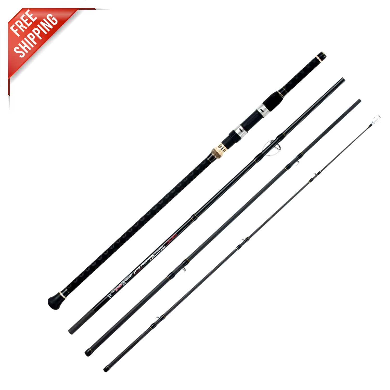 Professional Grade 15FT Surf Spinning Fishing Rod with EVA Grip Comfort