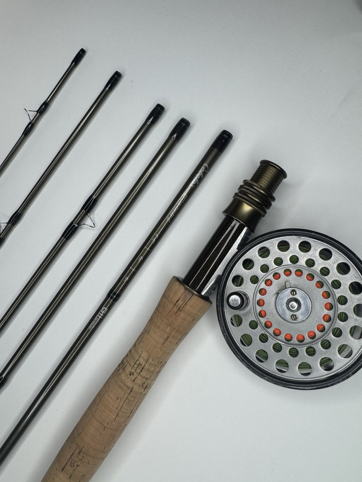 Hardy Bros The Lightweight and Cabela’s Stowaway Rod & Case , 6pc 4WT